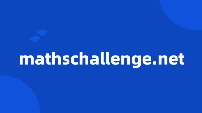 mathschallenge.net