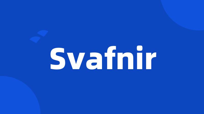 Svafnir