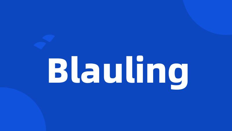 Blauling