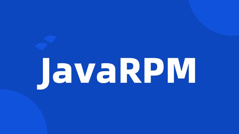 JavaRPM