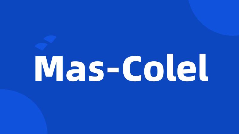 Mas-Colel