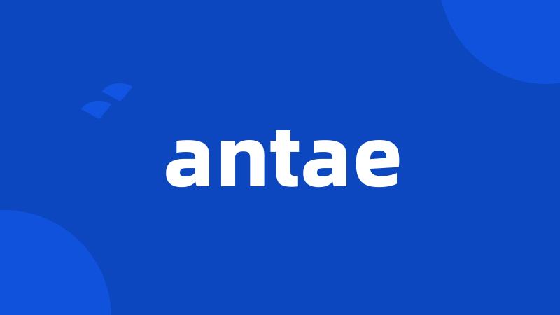 antae