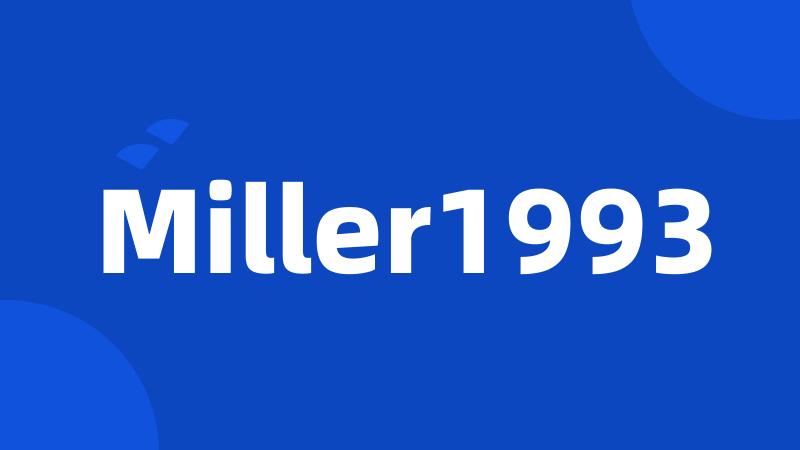 Miller1993