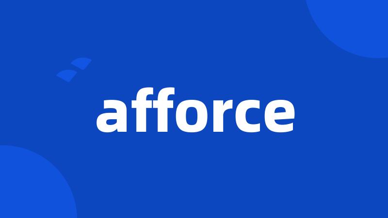 afforce