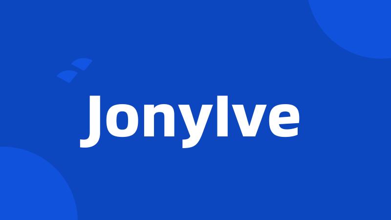 JonyIve