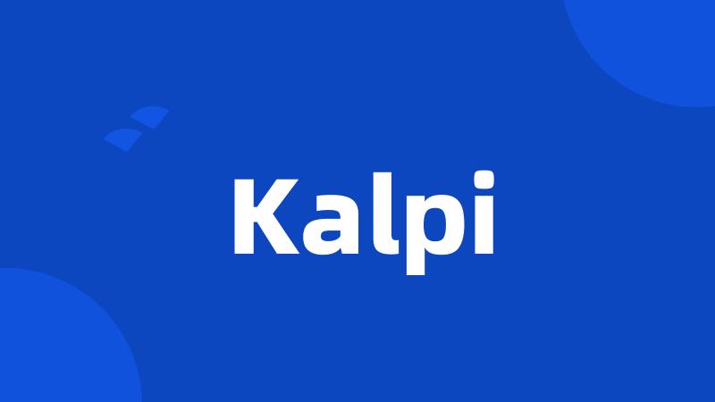 Kalpi