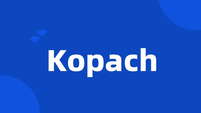 Kopach