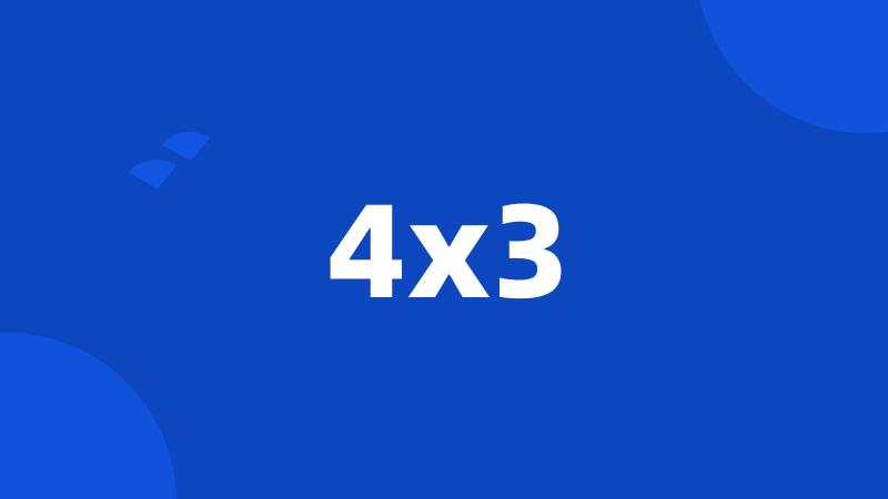 4x3