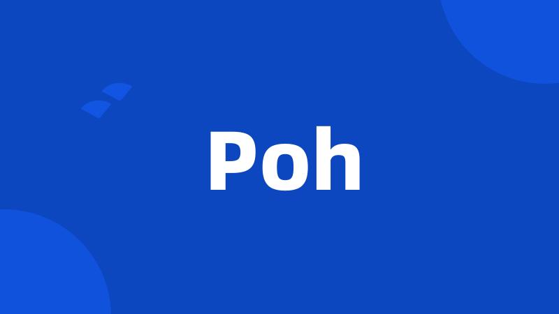 Poh