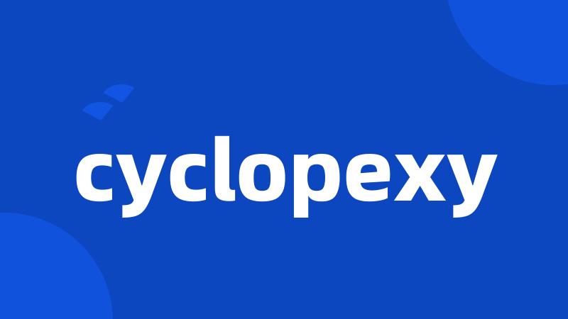 cyclopexy