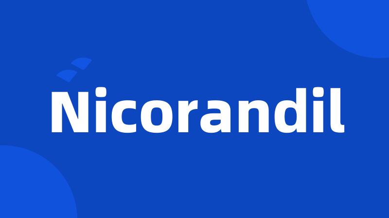 Nicorandil