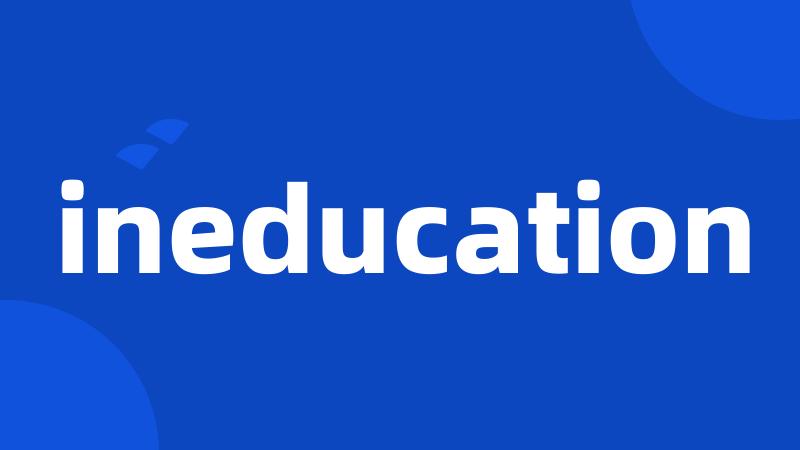 ineducation