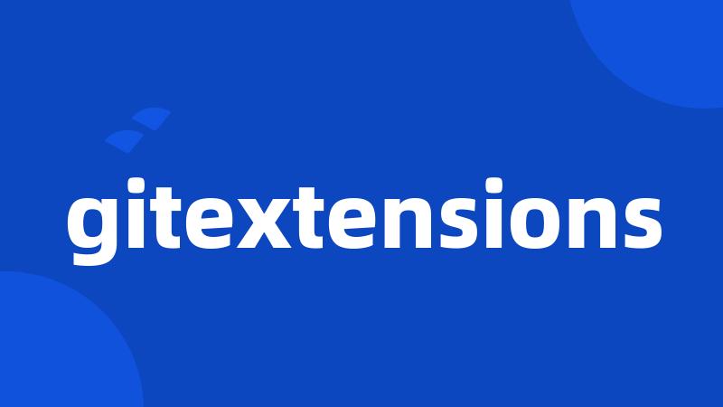 gitextensions