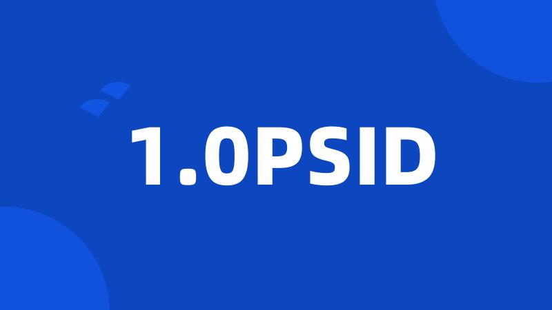 1.0PSID