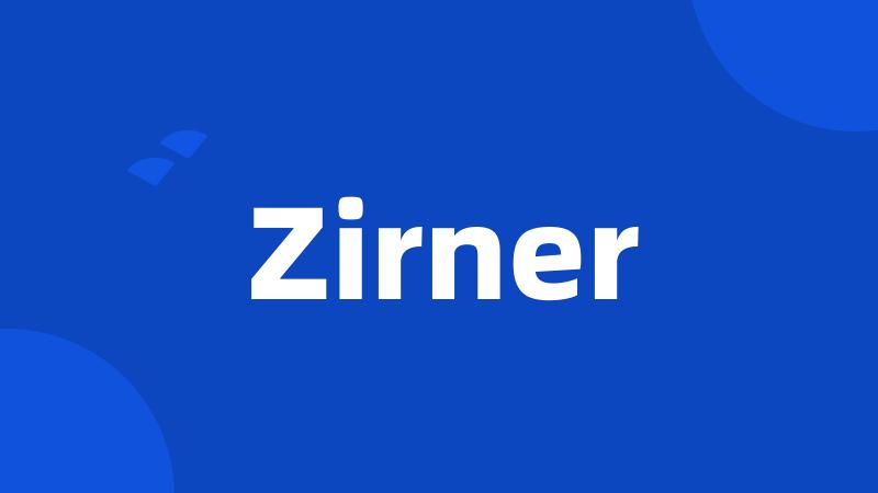 Zirner