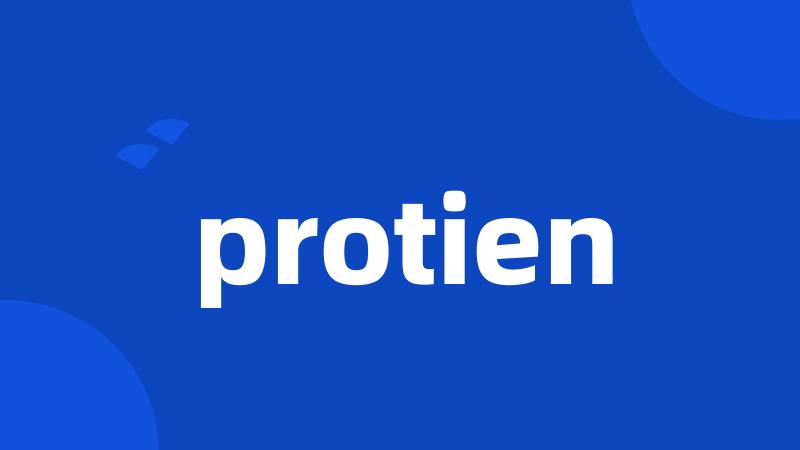 protien