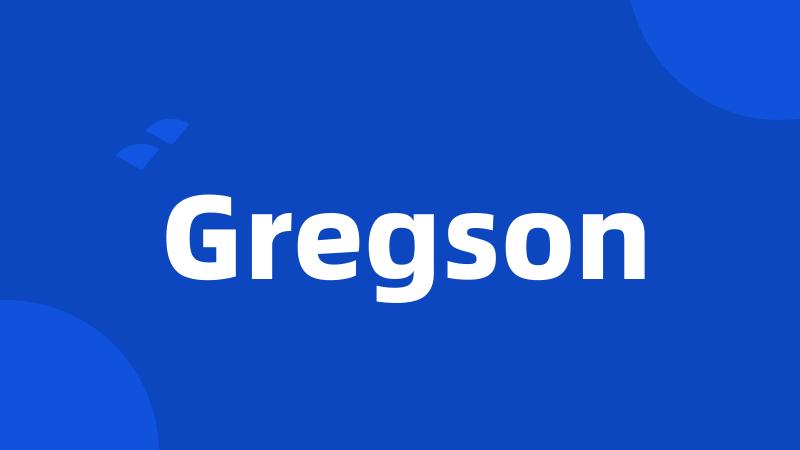 Gregson