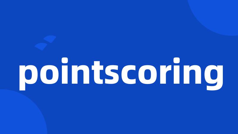 pointscoring