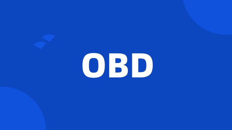 OBD