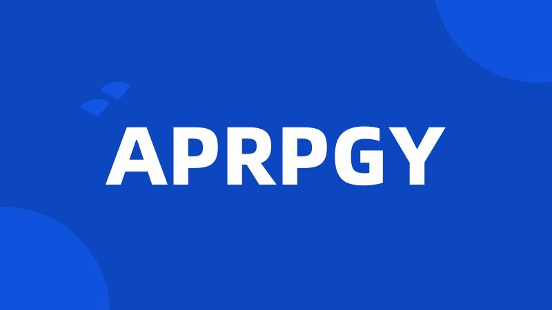 APRPGY