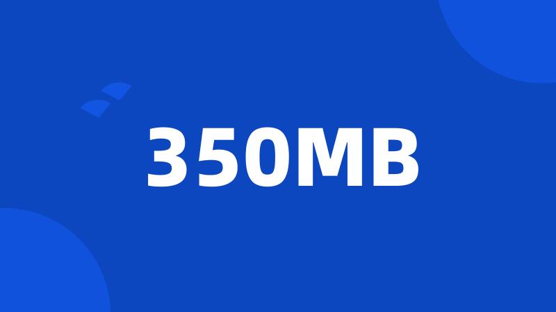 350MB