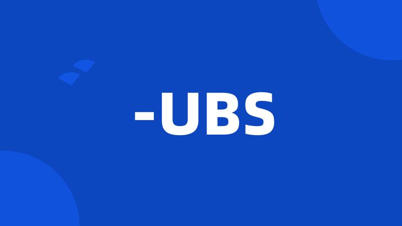 -UBS