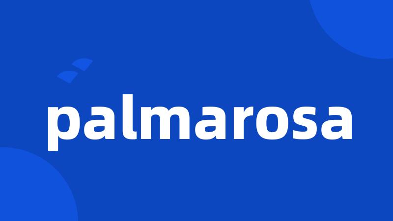 palmarosa