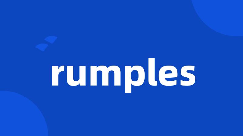 rumples