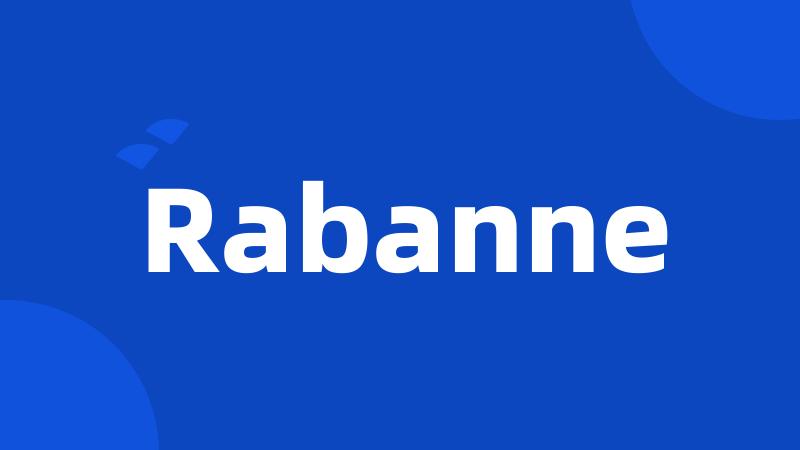 Rabanne