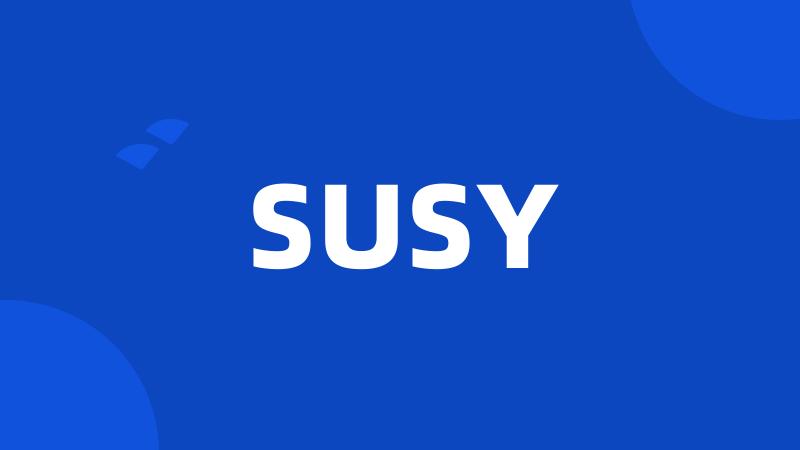 SUSY