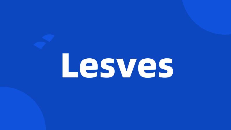 Lesves