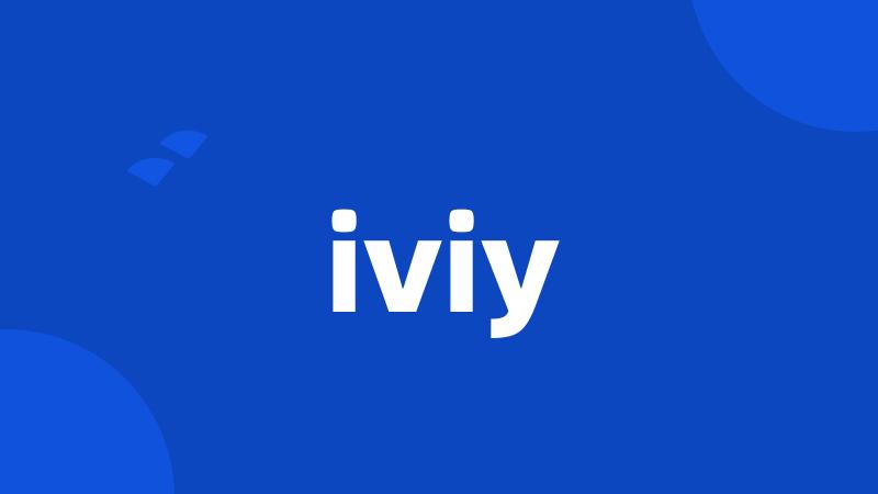 iviy