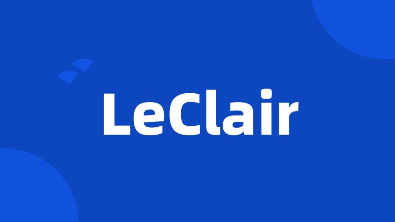 LeClair