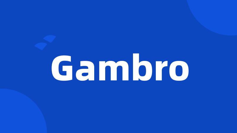 Gambro