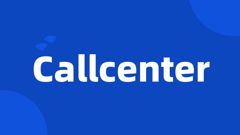 Callcenter