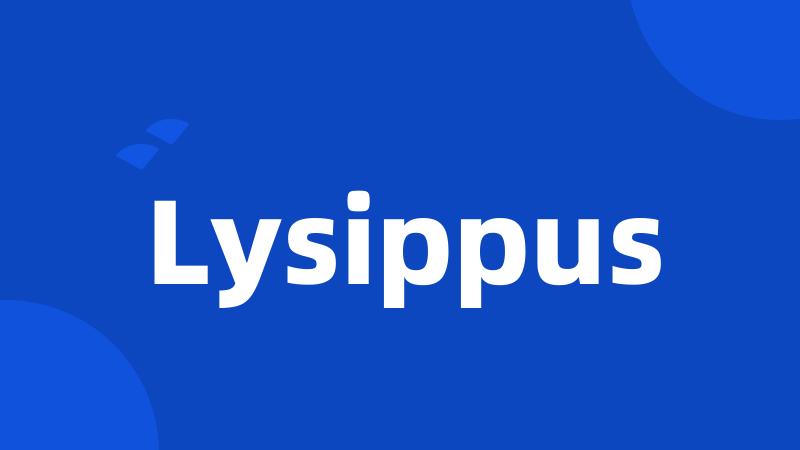 Lysippus