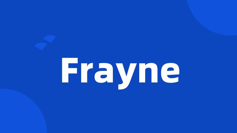 Frayne