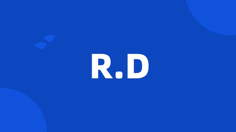 R.D