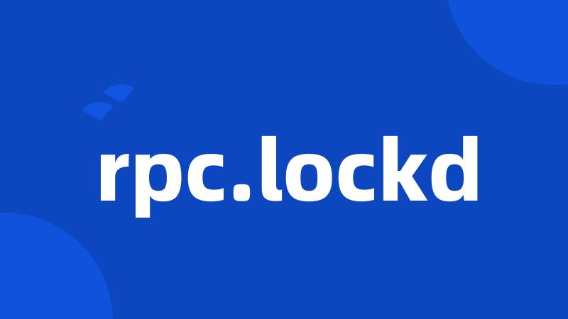 rpc.lockd