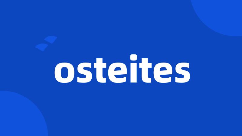 osteites