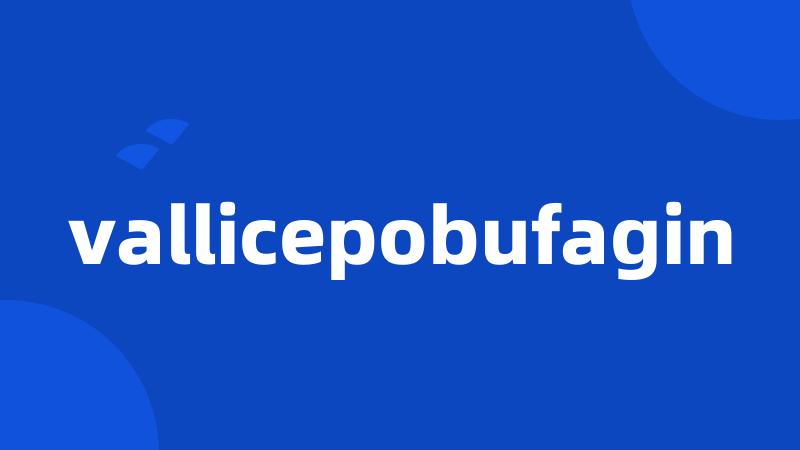 vallicepobufagin