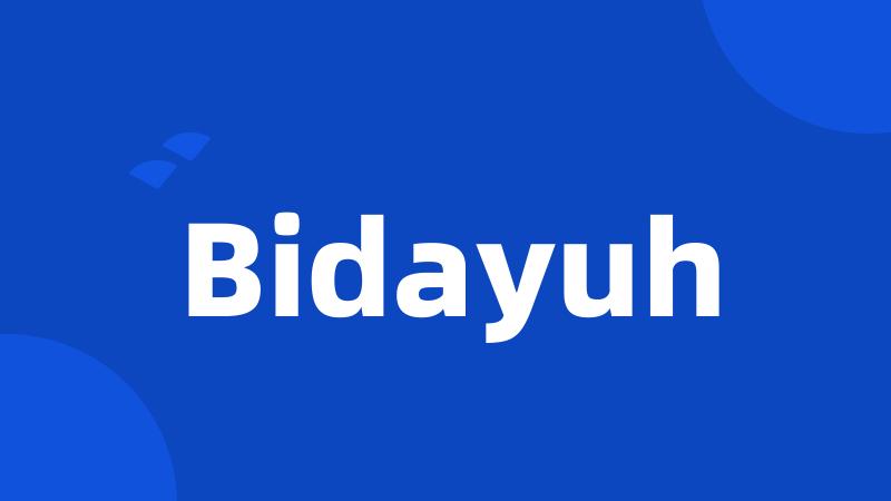 Bidayuh