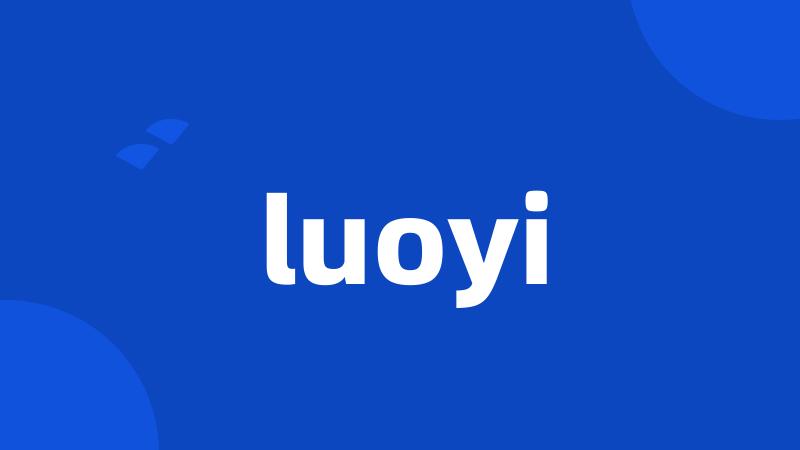 luoyi