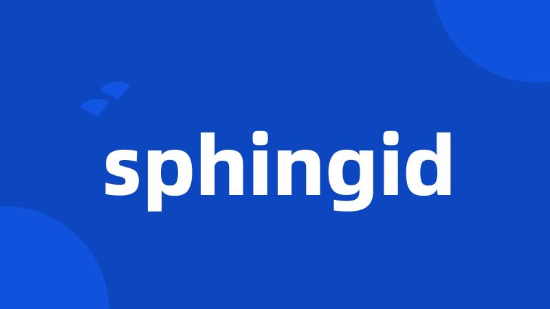 sphingid