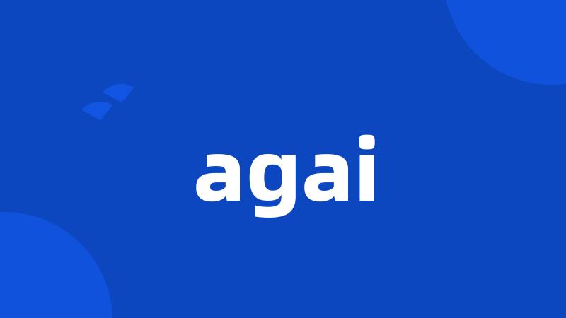 agai