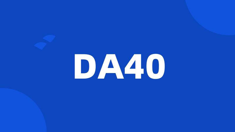 DA40