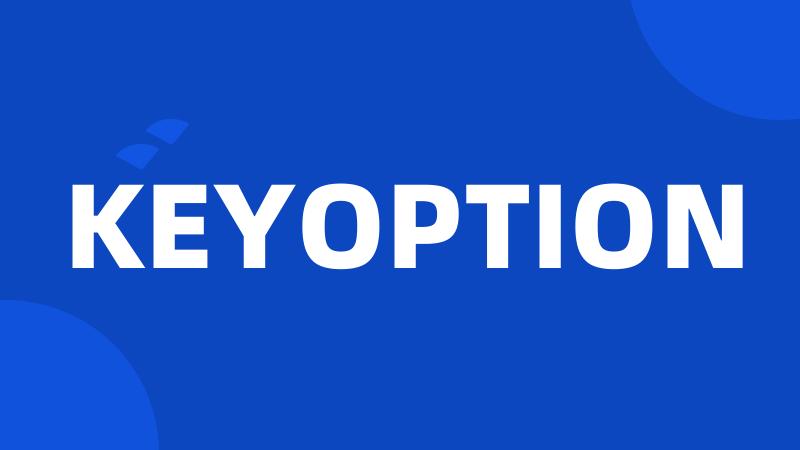 KEYOPTION