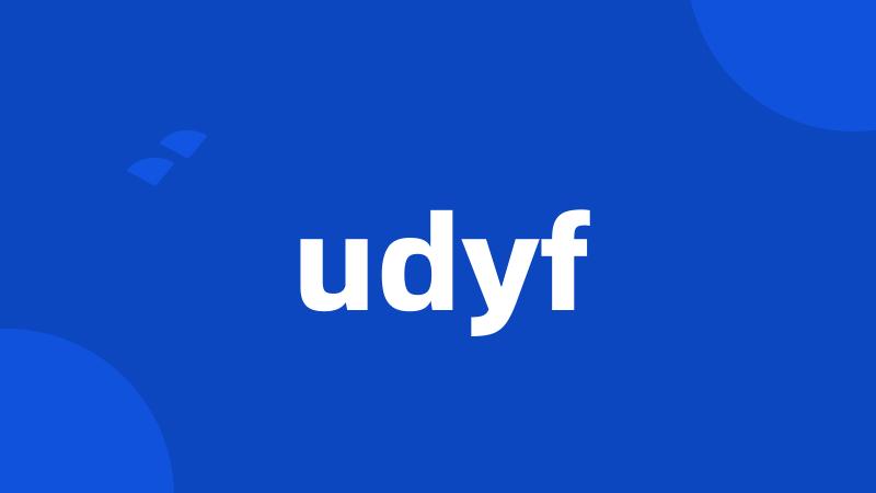 udyf