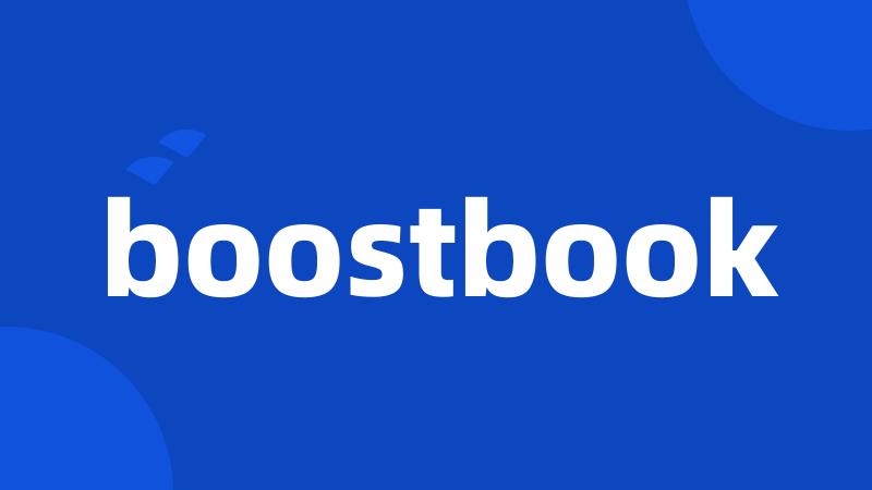 boostbook