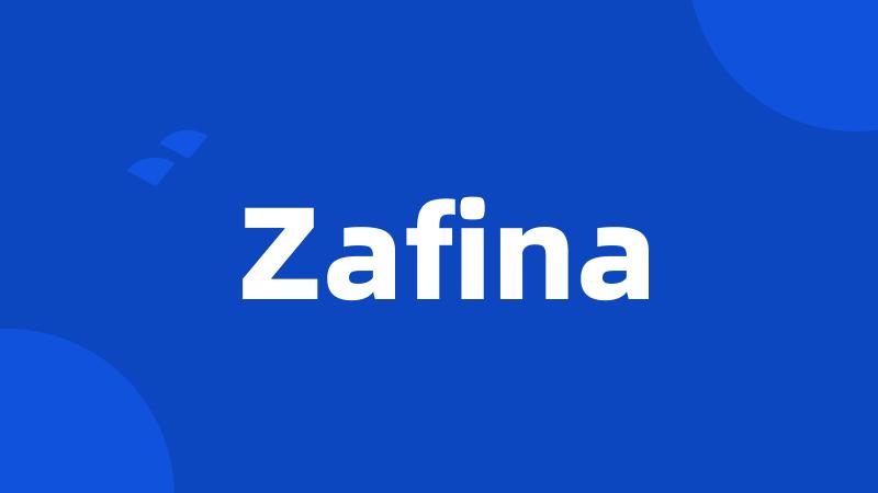 Zafina